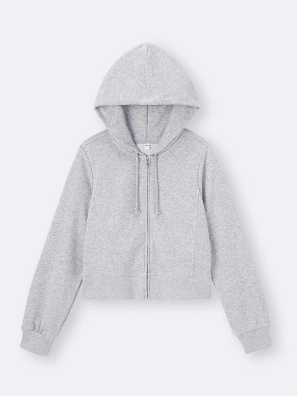 GU Cropped Full Zip Hoodie - Picture 2 of 8